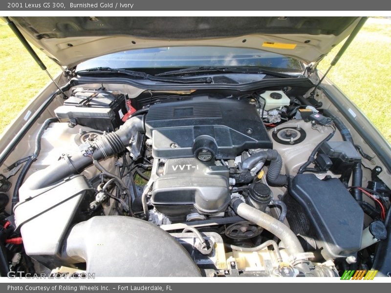 Burnished Gold / Ivory 2001 Lexus GS 300