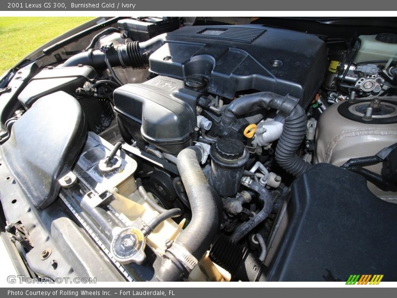 Burnished Gold / Ivory 2001 Lexus GS 300