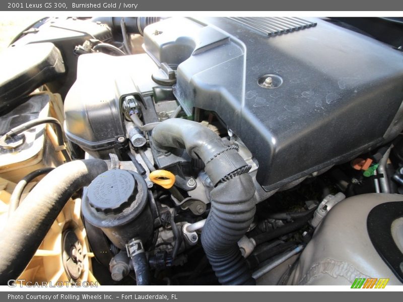 Burnished Gold / Ivory 2001 Lexus GS 300