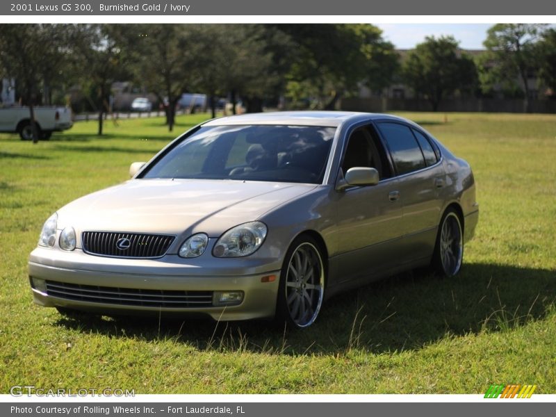 Burnished Gold / Ivory 2001 Lexus GS 300