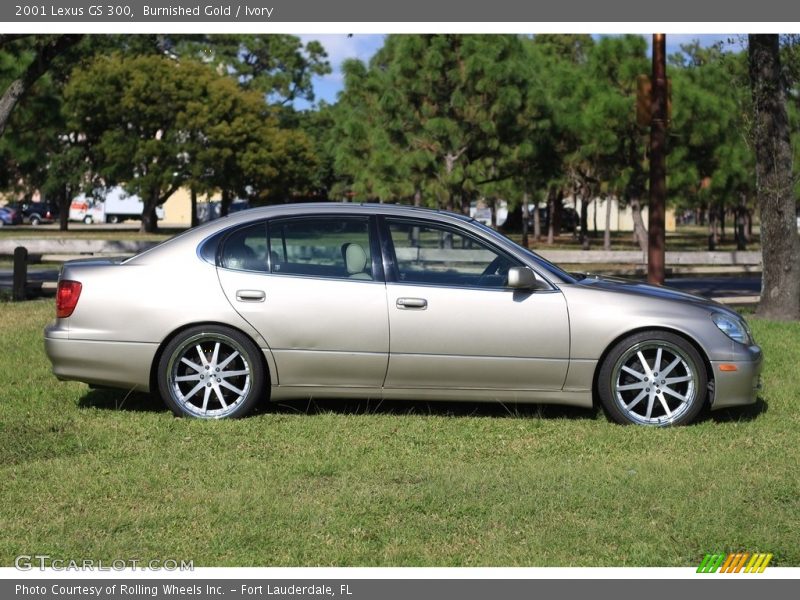 Burnished Gold / Ivory 2001 Lexus GS 300