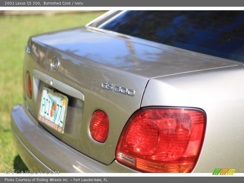 Burnished Gold / Ivory 2001 Lexus GS 300
