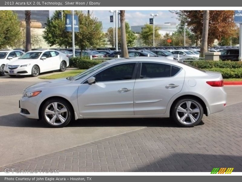 Silver Moon / Ebony 2013 Acura ILX 2.0L Technology