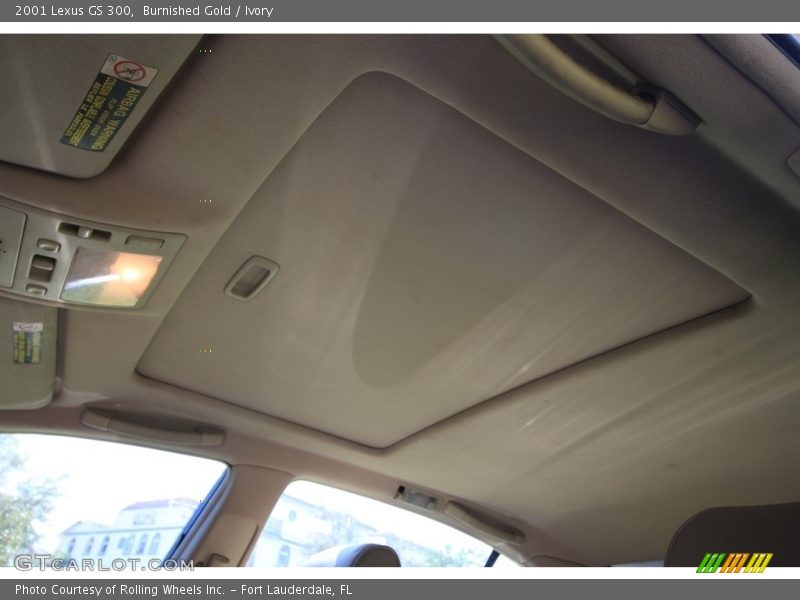 Burnished Gold / Ivory 2001 Lexus GS 300