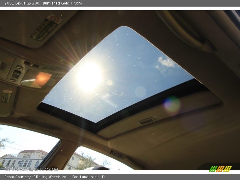 Burnished Gold / Ivory 2001 Lexus GS 300