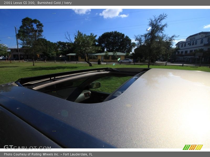 Burnished Gold / Ivory 2001 Lexus GS 300