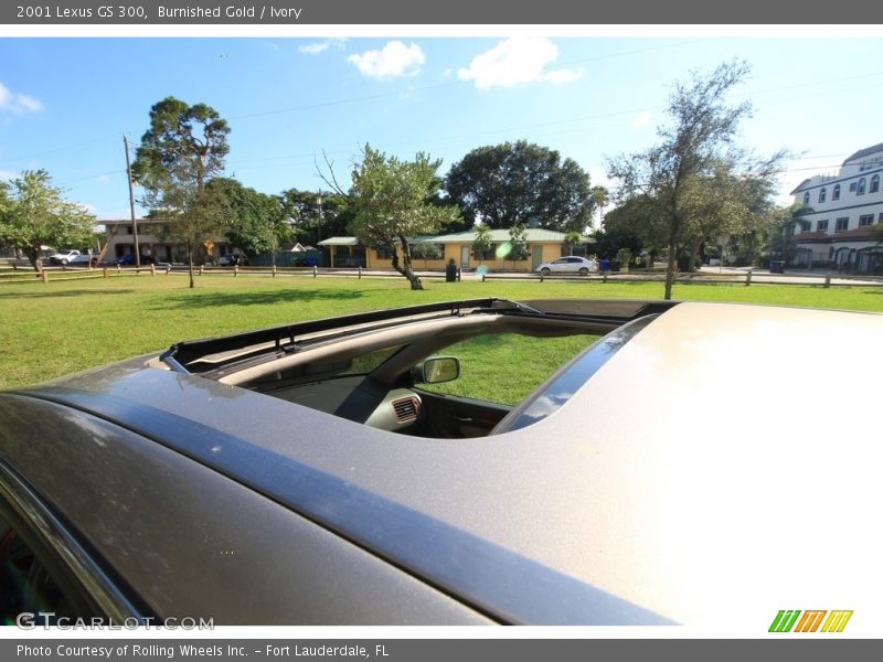 Burnished Gold / Ivory 2001 Lexus GS 300