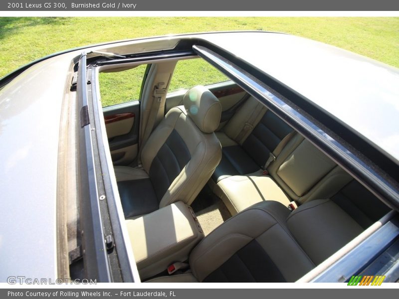 Burnished Gold / Ivory 2001 Lexus GS 300