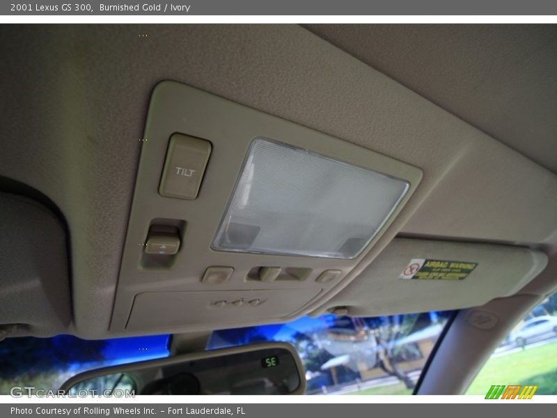 Burnished Gold / Ivory 2001 Lexus GS 300