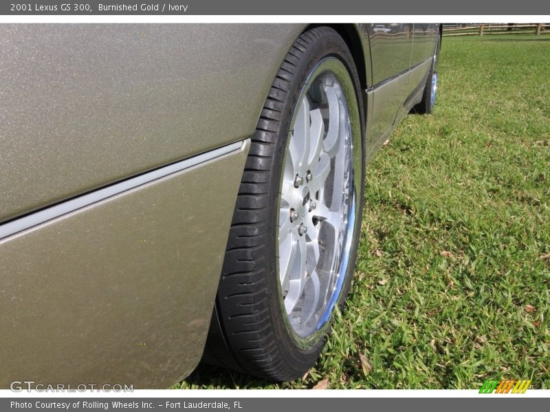Burnished Gold / Ivory 2001 Lexus GS 300