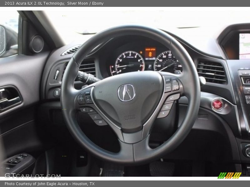 Silver Moon / Ebony 2013 Acura ILX 2.0L Technology