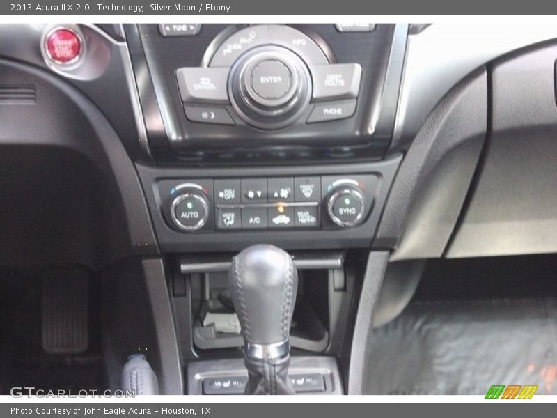 Silver Moon / Ebony 2013 Acura ILX 2.0L Technology