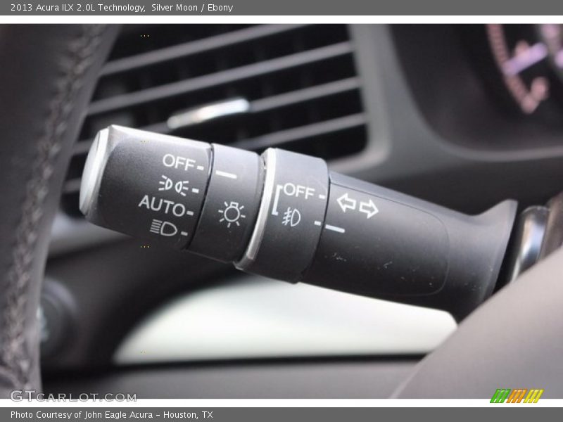 Silver Moon / Ebony 2013 Acura ILX 2.0L Technology