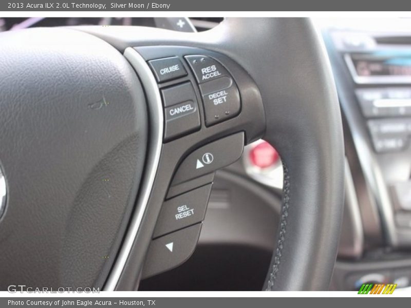 Silver Moon / Ebony 2013 Acura ILX 2.0L Technology