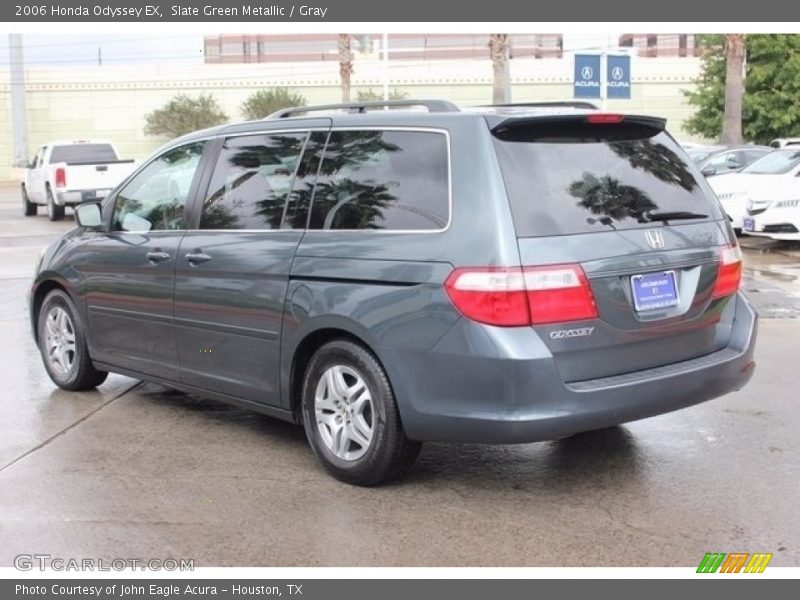 Slate Green Metallic / Gray 2006 Honda Odyssey EX