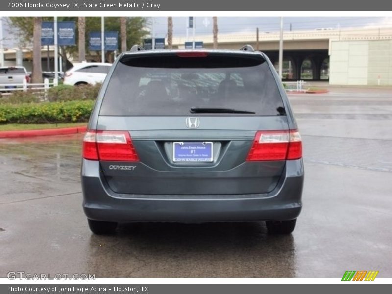 Slate Green Metallic / Gray 2006 Honda Odyssey EX