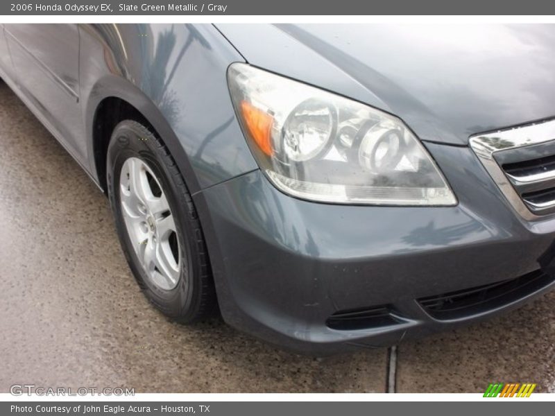 Slate Green Metallic / Gray 2006 Honda Odyssey EX