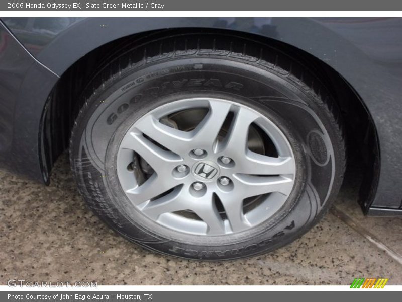 Slate Green Metallic / Gray 2006 Honda Odyssey EX