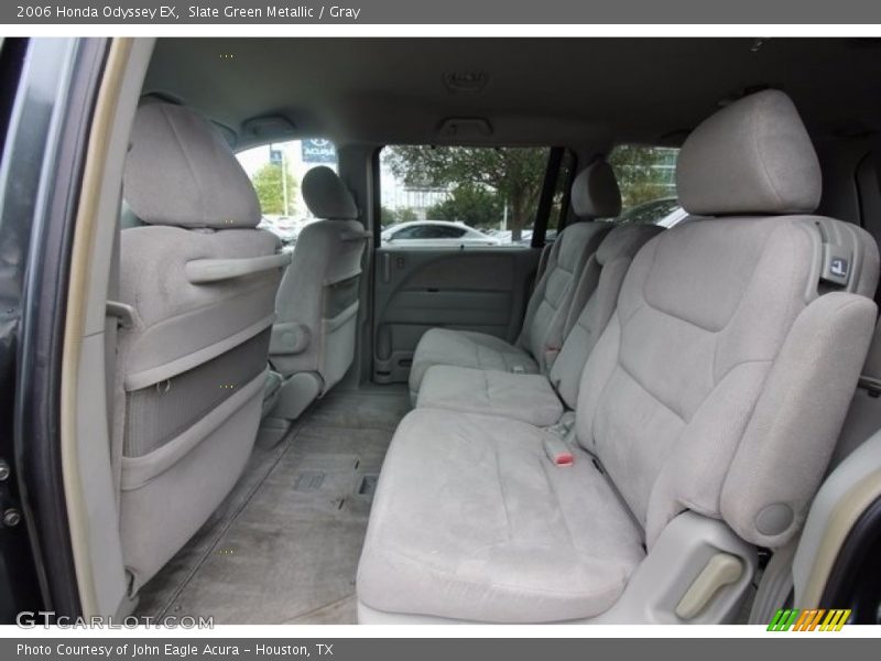 Slate Green Metallic / Gray 2006 Honda Odyssey EX