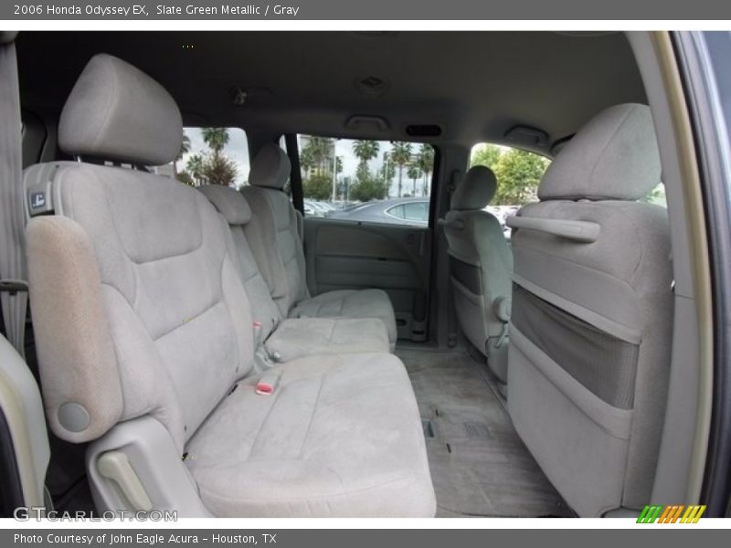 Slate Green Metallic / Gray 2006 Honda Odyssey EX