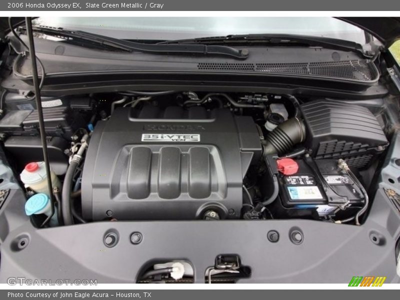 Slate Green Metallic / Gray 2006 Honda Odyssey EX