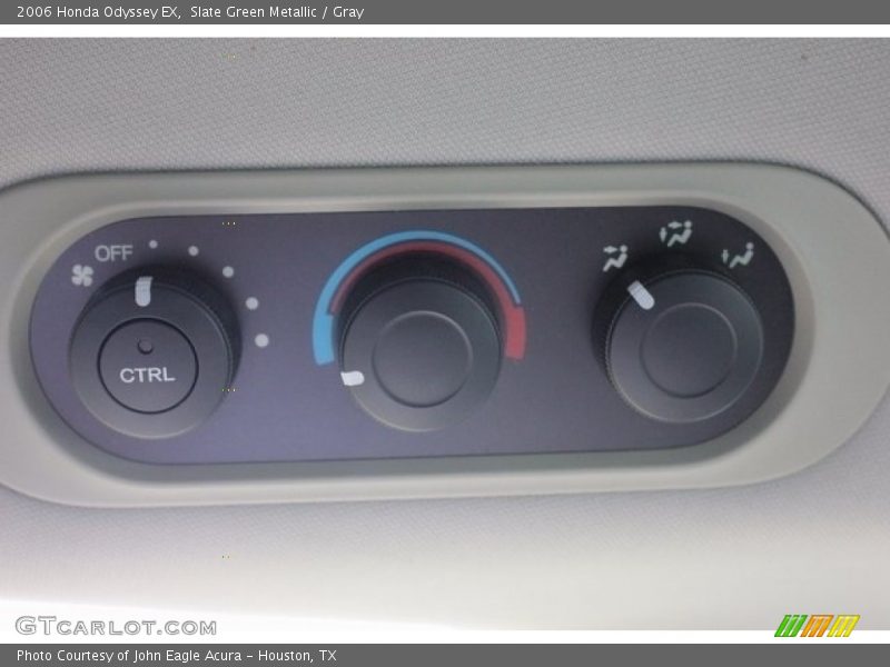 Slate Green Metallic / Gray 2006 Honda Odyssey EX