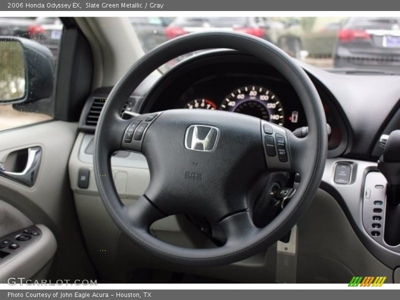 Slate Green Metallic / Gray 2006 Honda Odyssey EX