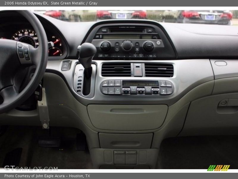 Slate Green Metallic / Gray 2006 Honda Odyssey EX