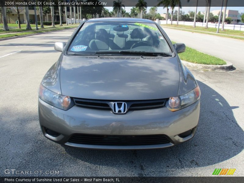 Galaxy Gray Metallic / Gray 2006 Honda Civic EX Coupe