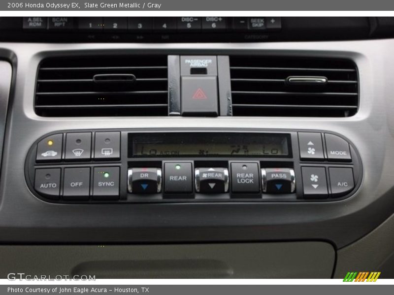 Slate Green Metallic / Gray 2006 Honda Odyssey EX