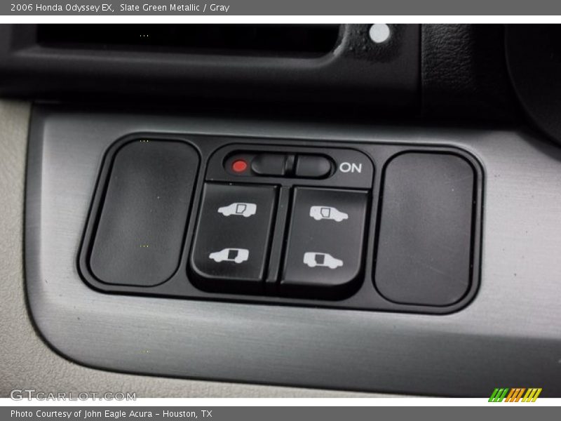 Slate Green Metallic / Gray 2006 Honda Odyssey EX