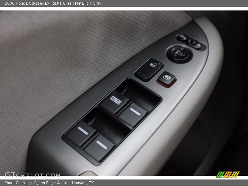 Slate Green Metallic / Gray 2006 Honda Odyssey EX