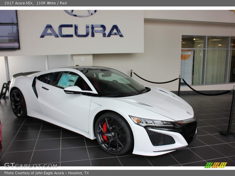 Front 3/4 View of 2017 NSX 