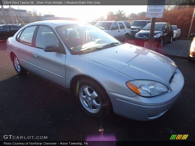 Silver Frost Metallic / Medium/Dark Flint Grey 2006 Ford Taurus SE