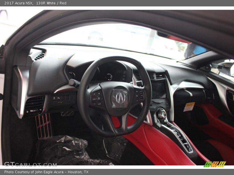 Dashboard of 2017 NSX 