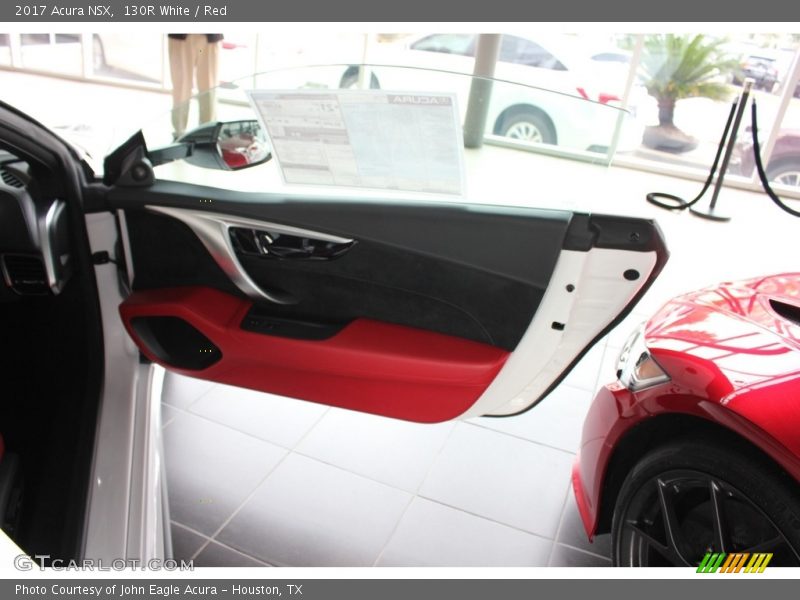 Door Panel of 2017 NSX 