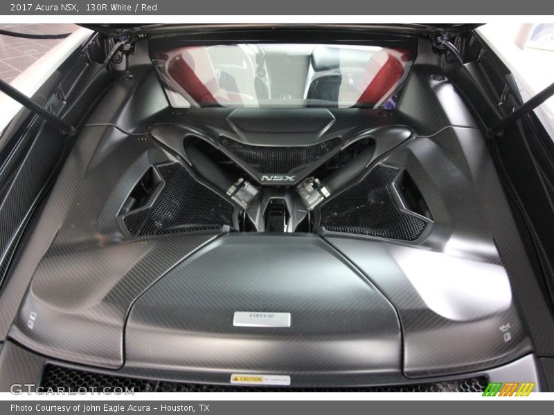 2017 NSX  Engine - 3.5 Liter Twin-Turbocharged DOHC 24-Valve VTC V6 Gasoline/Electric Hybrid