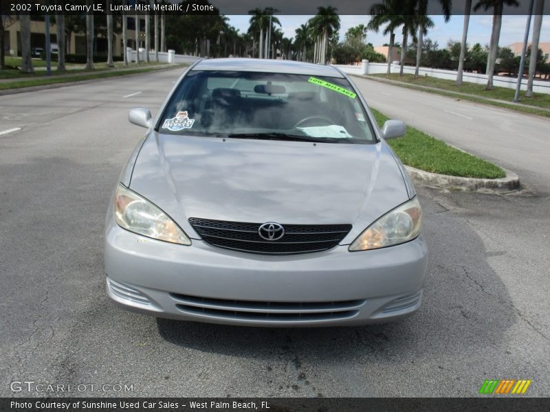 Lunar Mist Metallic / Stone 2002 Toyota Camry LE