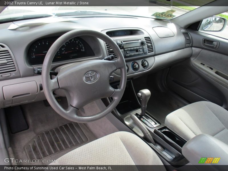 Lunar Mist Metallic / Stone 2002 Toyota Camry LE