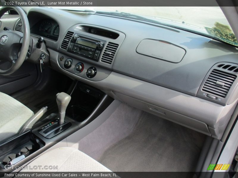 Lunar Mist Metallic / Stone 2002 Toyota Camry LE
