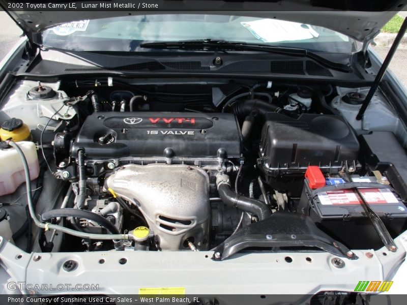 Lunar Mist Metallic / Stone 2002 Toyota Camry LE