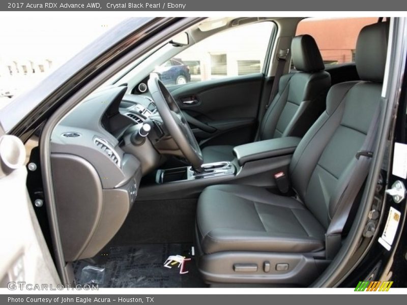 Crystal Black Pearl / Ebony 2017 Acura RDX Advance AWD
