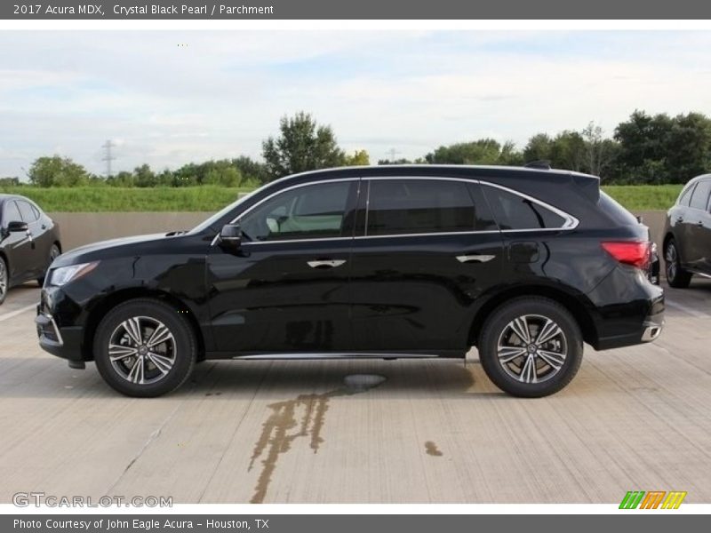 Crystal Black Pearl / Parchment 2017 Acura MDX