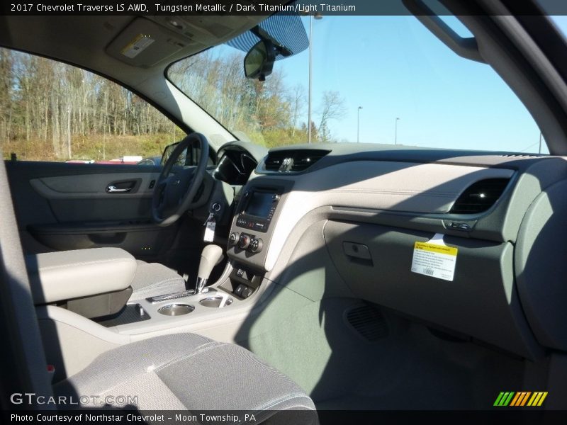Tungsten Metallic / Dark Titanium/Light Titanium 2017 Chevrolet Traverse LS AWD