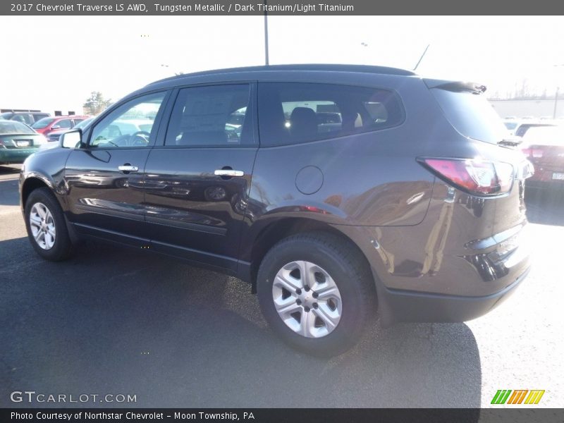 Tungsten Metallic / Dark Titanium/Light Titanium 2017 Chevrolet Traverse LS AWD