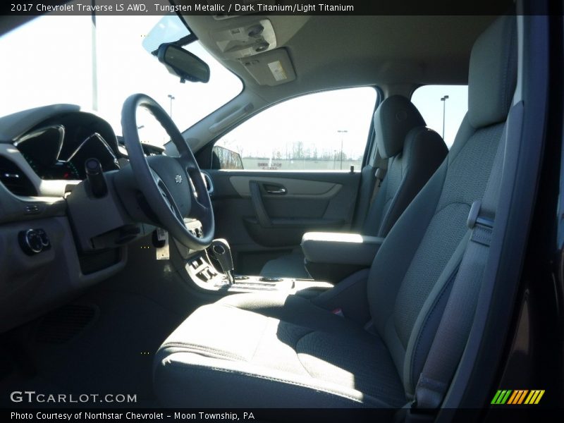 Tungsten Metallic / Dark Titanium/Light Titanium 2017 Chevrolet Traverse LS AWD