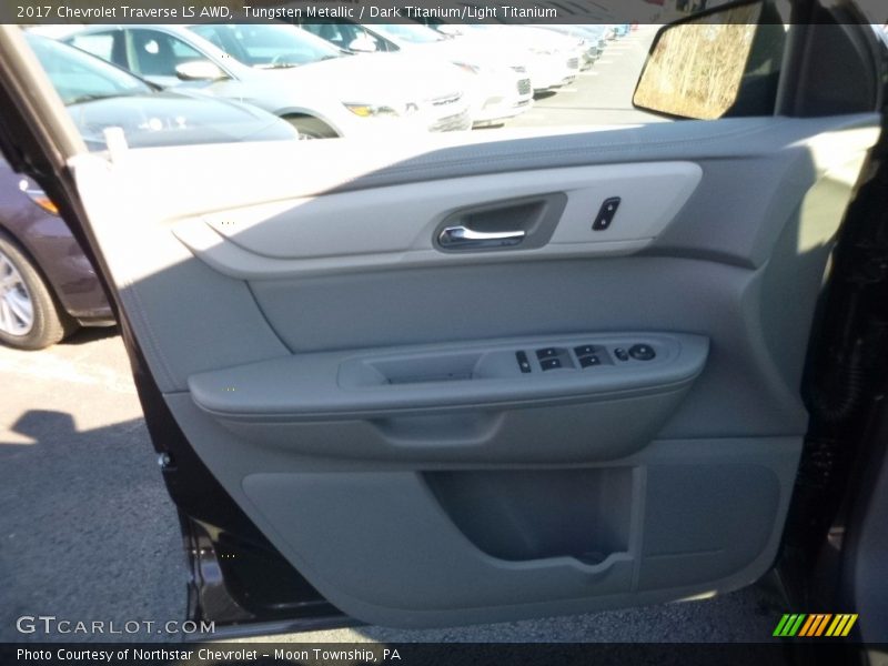 Tungsten Metallic / Dark Titanium/Light Titanium 2017 Chevrolet Traverse LS AWD