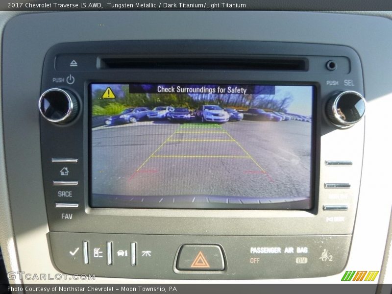 Tungsten Metallic / Dark Titanium/Light Titanium 2017 Chevrolet Traverse LS AWD