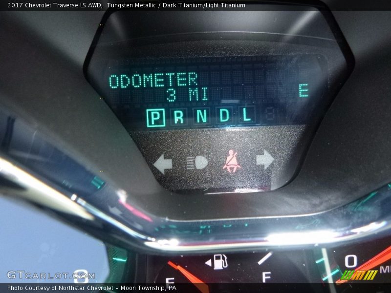 Tungsten Metallic / Dark Titanium/Light Titanium 2017 Chevrolet Traverse LS AWD