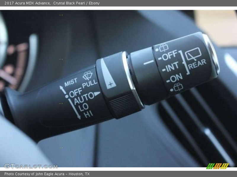 Controls of 2017 MDX Advance